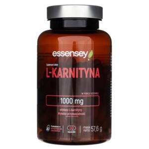 Essensey L-Karnityna - 90 kapsułek | Energia Tłuszcz