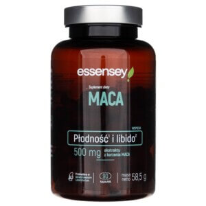 Essensey Maca 500 mg - 90 kapsułek | Witalność