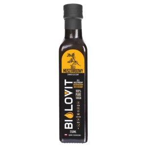 Bilovit Olej musztardowy zimnotłoczony - 250 ml