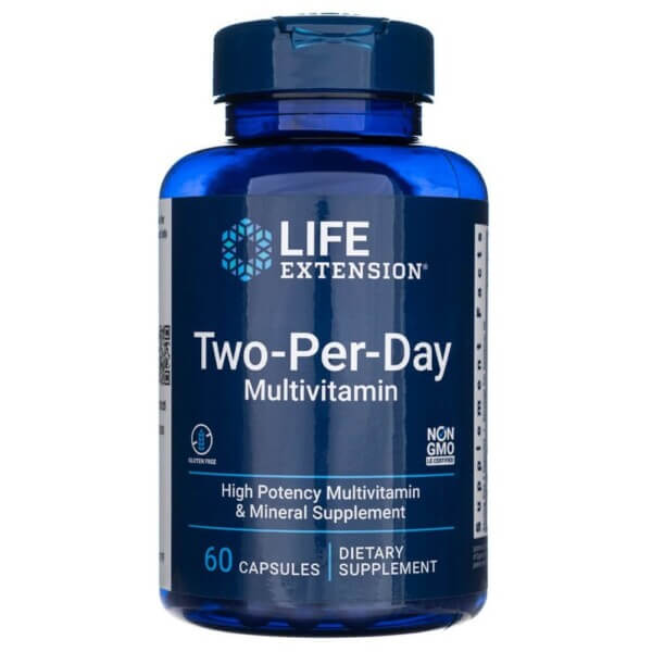 Life Extension Two-Per-Day Capsules (Multiwitamina) - 60 kapsułek FilarZdrowia