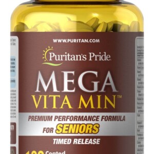 Puritan's Pride Mega Vita Min Multiwitamina dla seniora - 60 kapsułek