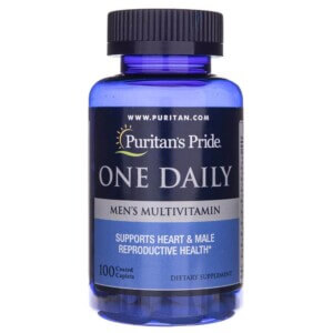 Puritan's Pride One Daily Multiwitamina dla mężczyzn - 100 tabletek