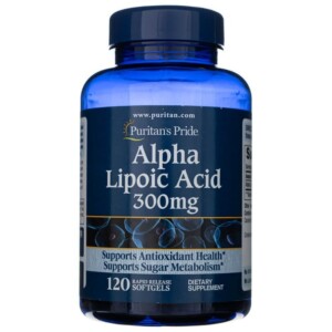 Puritan's Pride Kwas Alfa Liponowy 300 mg - 120 kapsułek