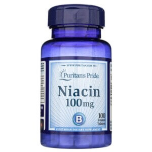 Puritan's Pride Niacyna 100 mg - 100 tabletek