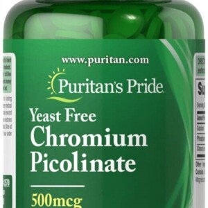 Puritan's Pride Pikolinian Chromu 500 mcg - 100 tabletek