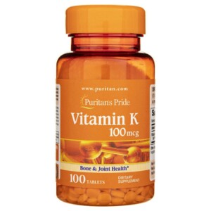 Puritan's Pride Witamina K 100 mcg - 100 tabletek