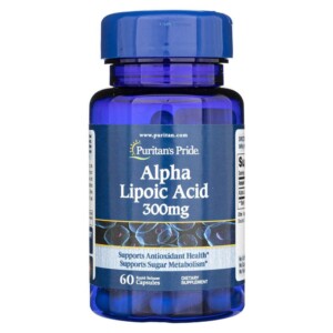 Puritan's Pride Kwas Alfa Liponowy 300 mg - 60 kapsułek