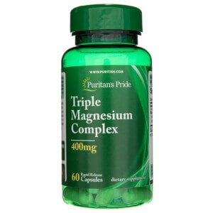 Puritan’s Pride Triple Magnesium Complex 400 mg - 60 kapsułek
