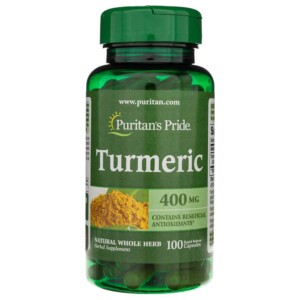 Puritan's Pride Kurkuma 400 mg - 100 kapsułek