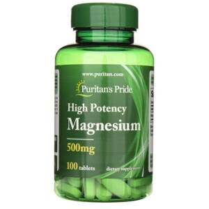 Puritan's Pride Magnez 500 mg - 100 tabletek
