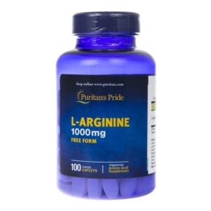 Puritan's Pride L-Arginina 1000 mg - 100 tabletek