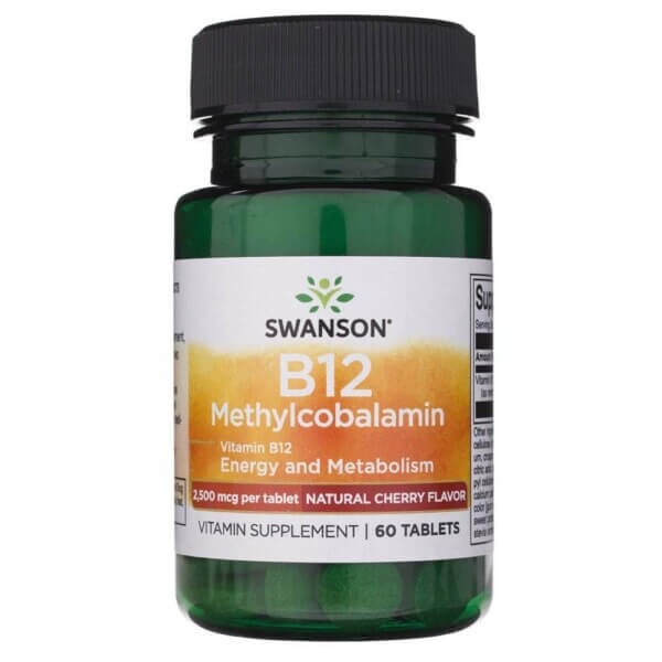 Swanson Metylokobalamina B12 2,5 mg - 60 tabletek FilarZdrowia