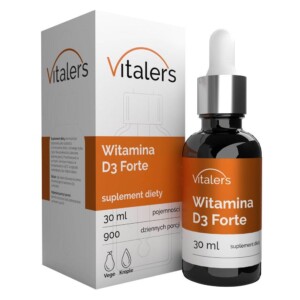 Vitaler's Witamina D3 Forte - 30 ml | Kości