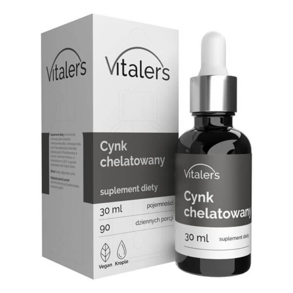 Vitaler's Cynk chelatowany 15 mg krople - 30 ml FilarZdrowia