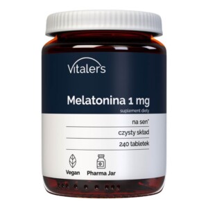 Vitaler's Melatonina 1 mg - 240 tabletek | Sen