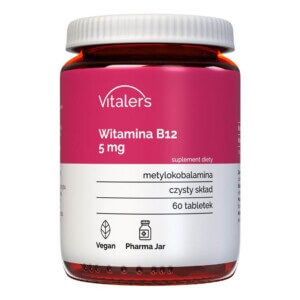 Vitaler's Witamina B12 5 mg - 60 tabletek | Energia
