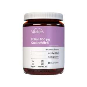 Vitaler's Kwas foliowy (Witamina B9) 800 µg - 60 kapsułek