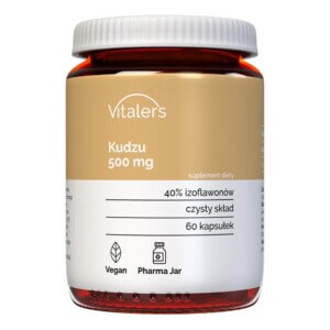 Vitaler's Kudzu Root (Opornik łatkowaty) 500 mg - 60 kapsułek