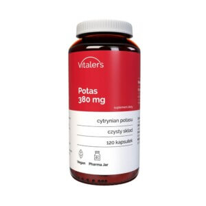Vitaler's Cytrynian Potasu 380 mg - 120 kapsułek