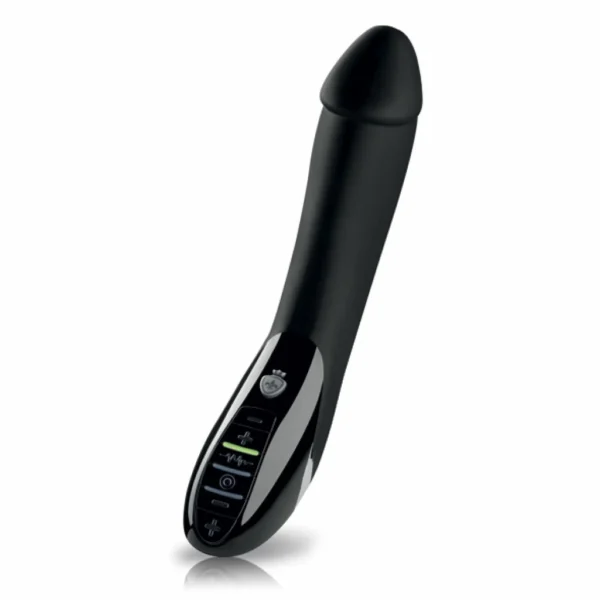 Wibrator z elektrostymulacją - Mystim Tickling Truman eStim Black FilarZdrowia