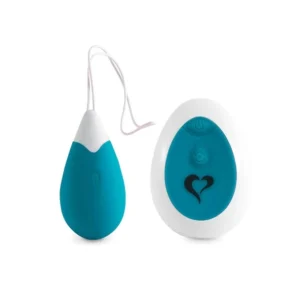 Zdalnie sterowane Wibrujące Jajko - FeelzToys Anna Deep Green