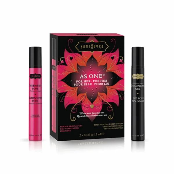 Zestaw dla par - Kama Sutra As One Intensify Plus Warming & Prolonger 2 x 12 ml FilarZdrowia