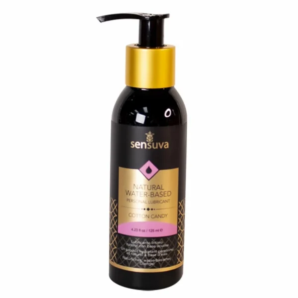 Lubrykant na Bazie Wody - Sensuva Natural Cotton Candy 125 ml FilarZdrowia
