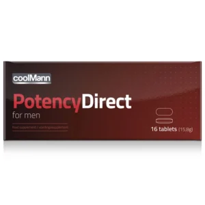 Tabletki na Erekcje - CoolMann Male Potency Direct 16 Tabs