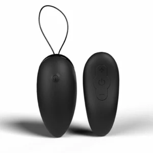 Zdalnie sterowane Wibrujące Jajko - The Screaming O Premium Remote Egg Black