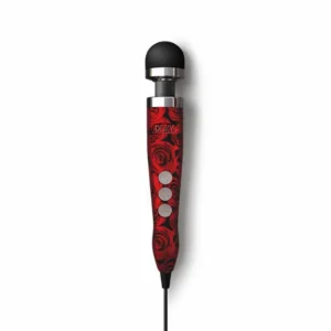 Masażer - Doxy Die Cast 3 Wand Massager Rose Pattern