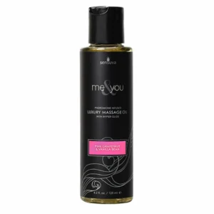 Olejek do Masażu - Sensuva Me & You Pink Grapefruit & Vanilla Bean Massage Oil 125 ml