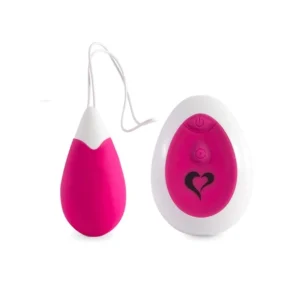 Zdalnie sterowane Wibrujące Jajko - FeelzToys Anna Deep Pink