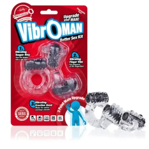 The Screaming O - VibroMan Pierścień na Penisa Potrójny