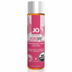 Lubrykant Naturalny - System JO Organic NaturaLove Strawberry 120 ml