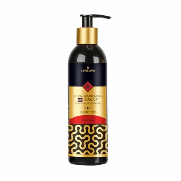 Lubrykant stymulujący - Sensuva Ultra-Stimulating ON Insane Cherry Pop 240 ml FilarZdrowia
