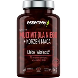Essensey Multivit dla Niego + Maca - 90 kapsułek