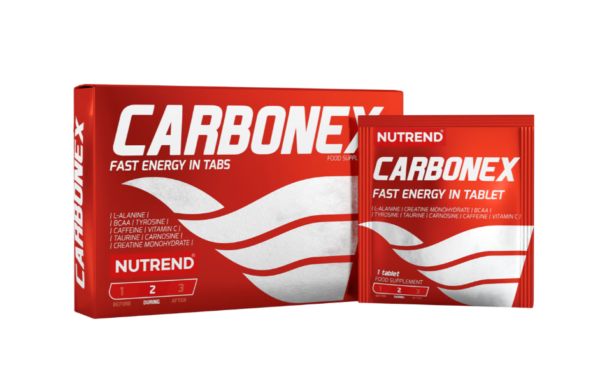 Nutrend Carbonex tabletki energetyczne - 12 tabletek FilarZdrowia