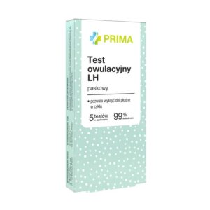 Prima Test owulacyjny LH paskowy - 5 sztuk