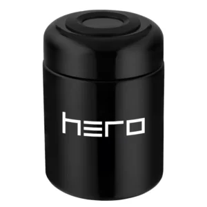 Szklany pojemnik bezzapachowy z higrometrem 250 ml HERO