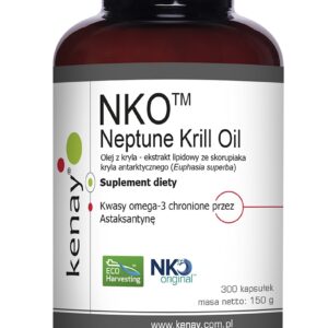 KENAY NKO Olej z Kryla - Neptune Krill Oil (300 kaps.)