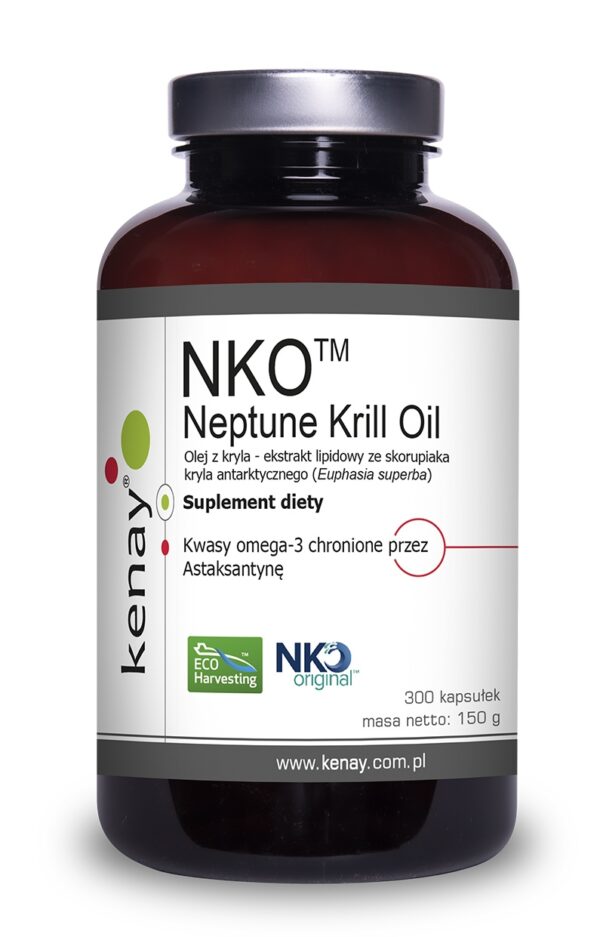 KENAY NKO Olej z Kryla - Neptune Krill Oil (300 kaps.) FilarZdrowia