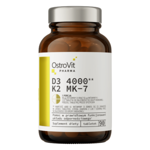 OSTROVIT Pharma D3 4000 IU + K2 MK-7 (90 tabl.)