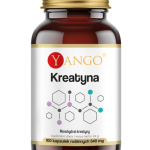 YANGO Kreatyna (100 kaps.) | Siła Mięśnie