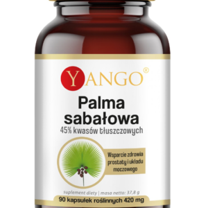 YANGO Palma Sabałowa 45% kwasów tłuszczowych (90 kaps.)