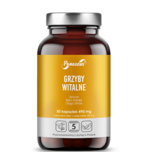 PANASEUS Grzyby witalne (50 kaps.) | Naturalne