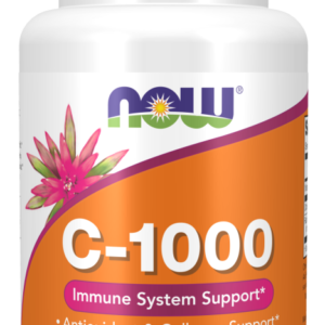 NOW FOODS Witamina C 1000 mg z Bioflawonoidami cytrusowymi (30 kaps.)