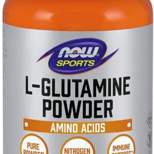 NOW FOODS L-Glutamina w proszku - L-glutamina 500 mg (170 g)