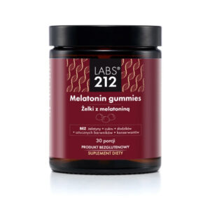 LABS212 Melatonin - Żelki z melatoniną (30 żelek)