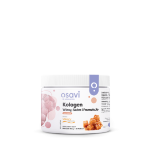 OSAVI Kolagen włosy, skóra i paznokcie - Słony karmel (150 g)