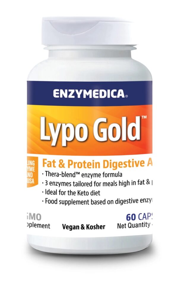 ENZYMEDICA Lypo Gold (60 kaps.) | Naturalne Wsparcie FilarZdrowia